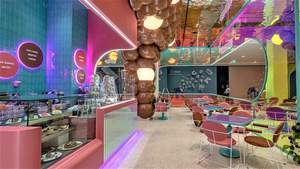 Comptoir à Snacks en Bois pour Magasin de Bonbons, Décoration Créative de Boutique de Chocolat, Meuble de Magasin de Bonbons, Vitrine pour Magasin de Bonbons au Détail - Product Image 5