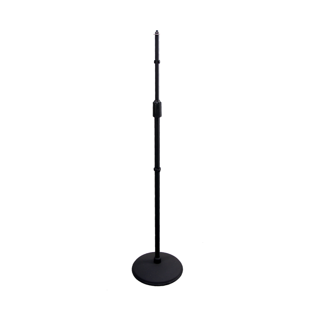 K-202-1B Metal Adjustable Height For Stage Round Base Mic Microphone Stand