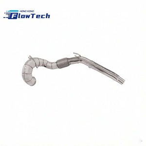 Tubería de Escape de Alto Flujo de Acero Inoxidable T304 con Protector Térmico para VW Golf MK7/MK7.5 GTI 2.0T EA888 Gen3 – Tubería de Escape de Fijación Directa - Product Image 4