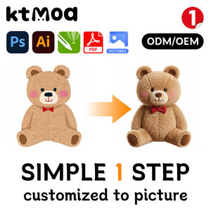 Simpatico Mostro di Peluche Rosa con Cintura di Formaggio e Biscotto, Regalo per Bambini, Decorazione per la Casa e Compagno di Comfort, Disponibile all'Ingrosso - Product Image 3