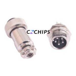KH-GX12-5P Circular (Cable) Connector Connector ( Jack Specification: M12 )( Total PIN Count: 5P )( Gender: Male-Female Set ) - Product Image 1