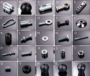 Équipement de gymnastique Pièces de bricolage 5mm 6mm Crochet de câble en acier Borne de connecteur de câble fixe pour câble métallique de gymnastique - Product Image 6