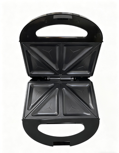 Máquina para Hacer Sándwiches y Waffles Eléctrica con Sellado en Caliente, Superficie Antiadherente, 2 Rebanadas, Uso Doméstico, Multifuncional, para Desayuno - Product Image 4