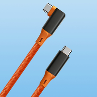 Câble de connexion Type-C multifonction à 9 cœurs, câble de données à connexion double Type-C ultra-rapide