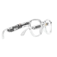 Lunettes Intelligentes AIMB-G6 avec Caméra 8MP, Stockage Local, Enregistrement Audio/Vidéo, Traduction IA Gratuite, Batterie 260mAh, Contrôle Tactile et par Boutons