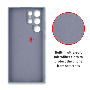 Pour Samsung S24 <span class=keywords><strong>Ultra</strong></span> Case Soft Silicone Gel Rubber Antichoc Mat TPU Silicone Case Pour Galaxy S24 <span class=keywords><strong>Ultra</strong></span> TPU Soft Case - Product Image 3