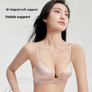 <span class=keywords><strong>Sujetador</strong></span> sin costuras de satén con tiras de gel, copa <span class=keywords><strong>fina</strong></span>, soporte suave, sin sensación de presión, soporte superior, <span class=keywords><strong>espalda</strong></span> sexy y hermosa - Product Image 3