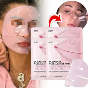 <span class=keywords><strong>Masque</strong></span> <span class=keywords><strong>Gel</strong></span>ée au Collagène Rose ADN de Saumon PDRN | <span class=keywords><strong>Masque</strong></span> de Nuit pour Hydrater, Raffermir et Hydrater | Soin Coréen, 28g, 1 unité - Product Image 1