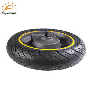Superbsail Solid 10 pouces moyeu de roue avant Kickscooter Ninebot Max G30 ensemble de <span class=keywords><strong>pneu</strong></span> de secours pour scooters <span class=keywords><strong>électrique</strong></span>s - Product Image 3