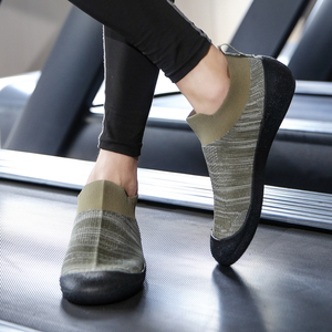 Breathable Sporty Mesh Solid EVA Sock <strong>Trainers</strong> Shoes for Men and <strong>Women</strong> Soft Sole <strong>Black</strong> <strong>Slip</strong> <strong>on</strong> Sneakers CC DD-379 - Product Image 4