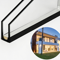Mur-rideau en verre à isolation thermique pour l'architecture en climat froid utilisant un adhésif silicone structurel spécialisé