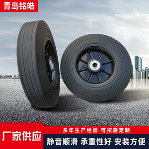 ล้อรถเข็นแบบเงียบพร้อมก้านพลาสติก ขนาด 10*2.75-113  แบบติดกาว - Product Image 5