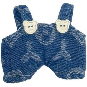 ชุดเดรส J สไตล์ไม่เหมือนใครน่ารักสำหรับชุดเสื้อผ้าตุ๊กตาขนาด17ซม. มีหมวกและชุดหลวมๆไม่มีตุ๊กตารวมสำหรับเด็กอายุ19 + - Product Image 1