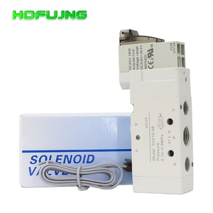 HOFUJNG – Nouvelle électrovanne pneumatique à bobine électrique 5v110-06/5v210-08 voies de haute qualité pour la lubrification des machines - Product Image 3