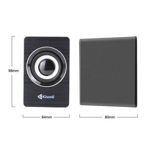 Altavoz Activo Portátil Kisonli Mini PC, Dispositivo Electrónico de Plástico con USB, AUX, Comunicación de Audio, Altavoz para <span class=keywords><strong>Computadora</strong></span> - Product Image 6