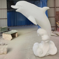 Escultura de Animales de Dibujos Animados Personalizada en FRP, Impresión 3D, Prototipado Rápido, Fabricación de Moldes, Fundición al Vacío, Estatua de Arte ODM