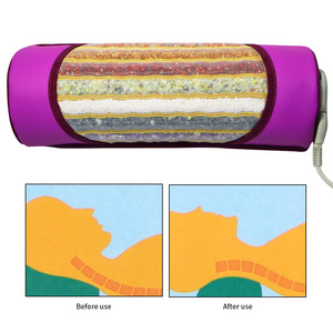 Masajeador de cuerpo completo 7 Jade Terapia de calefacción Almohada de masaje con temperatura ajustable para aliviar los músculos y el estrés - Product Image 4