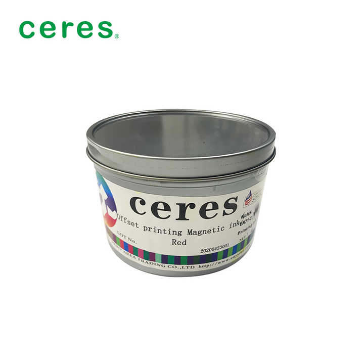 ceres高品质安全油墨,胶印磁性油墨,棕色,1千克/罐