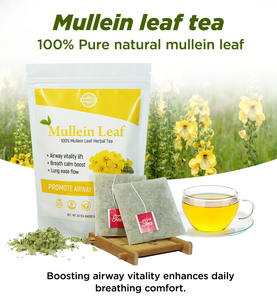 Chinahherbs Tốt Nhất Hữu Cơ Pha Trộn Trà Tất Cả Các Thảo Dược Tự Nhiên Mullein Lá Phổi Thuốc Bổ Cho Người Hút Thuốc Sức Khỏe đóng gói Trà Chăm Sóc - Product Image 5