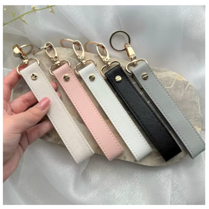 Yy porte-clés bracelet boucle porte-clés accessoires de <span class=keywords><strong>voiture</strong></span> femmes <span class=keywords><strong>voiture</strong></span> cadeau clé sangle poignet porte-clés boucle nouvelle maison nouveau conducteur - Product Image 1