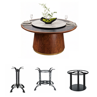 Ensemble de meubles de restaurant rétro industriels modernes, table à manger en bois massif, chaises de cantine vintage, collection de sièges pour café et bistrot
