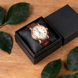 Custom logo Luxury Lid and Base Retail Jewelry Watch Box Rigid Paper <b>Gift</b> Packaging Boxes - Product Image 3