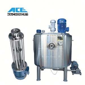 Mezcladora de Alimentos de 500L, Tanque de Emulsificación de Acero Inoxidable, Tanque de Mezcla de Alto Cizallamiento, Tanque de Emulsificación - Product Image 1