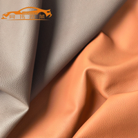 Tissu d'ameublement automobile en cuir PU pleine fleur de luxe avec grain litchi pour voitures Mercedes-Maybach et usage canapé