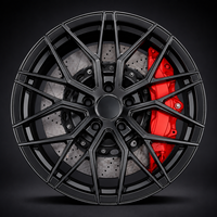 Velg Aluminium Forged XL 5x120 5x112 5x114.3 Desain Jari-jari Stylish untuk Mobil Penumpang BMW E90 E92 E93 F20 F30 F10 F11 F31 F34
