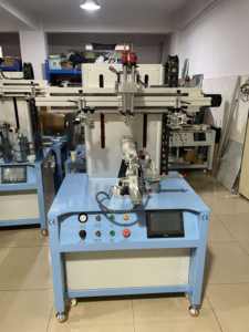 חדש עיצוב באיכות גבוהה משי מסך הדפסה עבור נייר כוס סרוו צילינדר גרפיקה משי הדפסת מכונה - Product Image 3