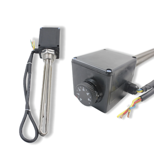 Calentador de Inmersión Tubular de 0-85 Grados, Elemento Calefactor Eléctrico <span class=keywords><strong>para</strong></span> Aceite y <span class=keywords><strong>Agua</strong></span> <span class=keywords><strong>con</strong></span> <span class=keywords><strong>Termostato</strong></span> y Control de Perilla - Product Image 1