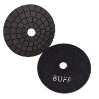 100mm Granit Diamant Noir Polissage Tampons CHAMOIS