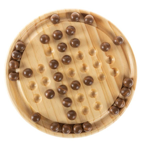 Juego de mesa clásico de madera de bambú, <span class=keywords><strong>solitario</strong></span> - Product Image 3