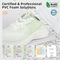 Granulés de PVC flexibles, durables, excellente résistance à l'abrasion et performance antidérapante pour chaussures