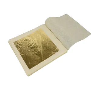 Lembaran Emas Asli Dragon 9,33 X 9,33 cm Mengandung 98% Emas Murni untuk Dekorasi Furnitur, Kata-kata Buddha, Pelapis Emas, Lembaran Foil Emas - Product Image 4
