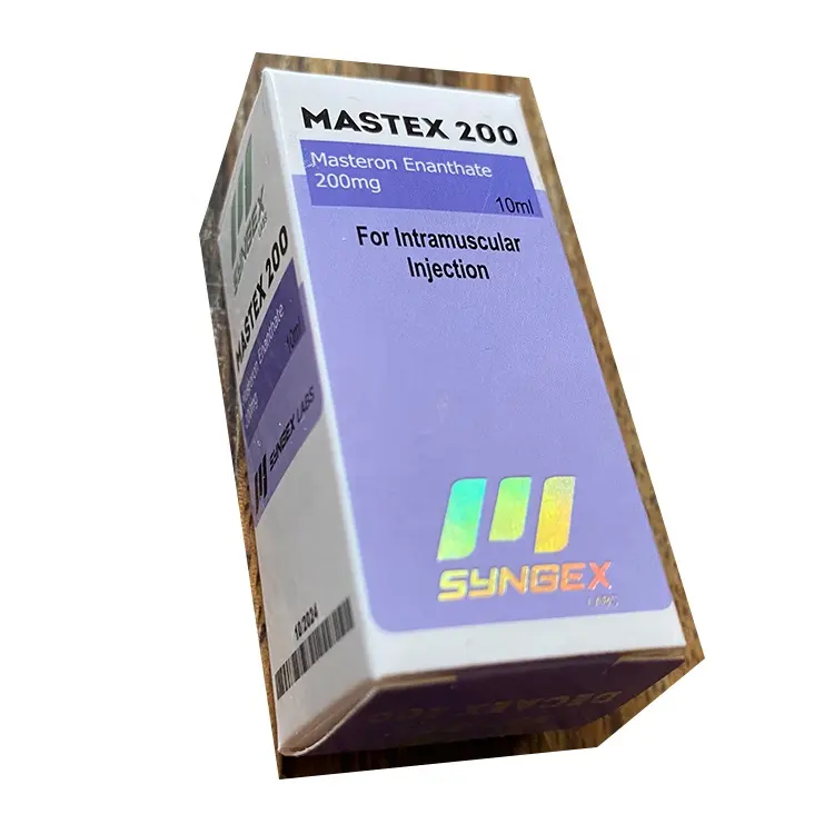 VX-131 personnalisé hologramme impression matérielle 10 ml injection medi Box Steriod 10 ml flacon d'injection étiquette steril pour flacons