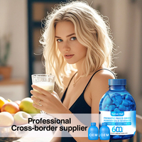 OEM personnalisable poudre probiotique lyophilisée supplément santé intestinale boisson instantanée avec saveur et emballage uniques