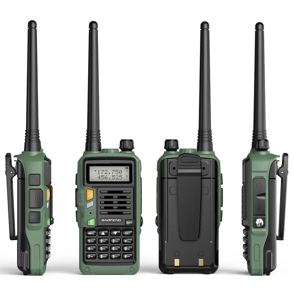 baofeng uv s9 plus 15 watts walkie-talkie scrambled walkie talkie long range walkie talkie with emergency button