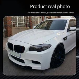 कार्बन फाइबर फ्रंट बम्पर लिप स्पॉइलर बीएमडब्ल्यू एफ 10 एम 5 मूल बम्पर केवल 2012-2013 - Product Image 5