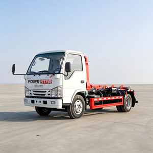 รถบรรทุกขยะ ISUZU แบบมีแขนเกี่ยว รุ่น 600P/700P พร้อมระบบไฮดรอลิกแบบ Roll‑On Roll‑Off สำหรับขนส่งขยะในเขตเทศบาล ลดราคาพิเศษ - Product Image 1