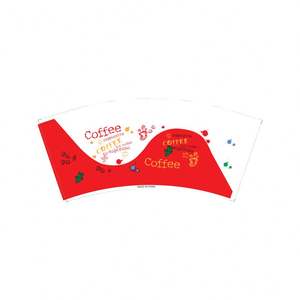 Gobelets en papier double face enduits de PE de qualité alimentaire, imprimés par flexographie, résistants à l'humidité, impression offset, emballage en gros avec échantillon gratuit - Product Image 2