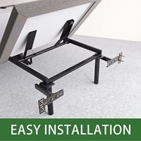 Twin Full Queen King Bed dapat diatur Base Headboard bracket, braket Headboard Universal