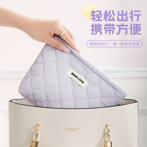 Been Love Makeup Bag Quilted Portable Cosmetic Storage Travel Size - Product Image 3