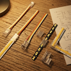 Future Smart Home 384Chip COB <span class=keywords><strong>LED</strong></span> Strip Light Wifi Dimmer Powered 8mm Cobre PCB Tiras de luz cortables <span class=keywords><strong>para</strong></span> iluminación de techo del hogar - Product Image 3