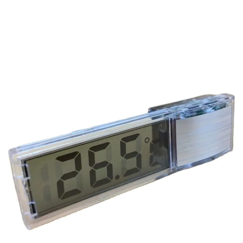 Termômetro 3D para aquário, medidor digital de temperatura de cristal de água, vidro LCD para aquário, 45 ~ +85 graus