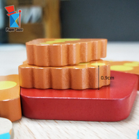 Puzzle Kayu DIY Mainan Edukasi Anak Latihan Koordinasi Tangan dan Mata untuk Interaksi Orang Tua dan Anak