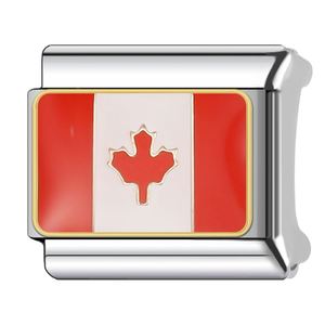 อิตาลี9มม. ส่วนเดียวรวมกันธงชาติโมดูล DIY สร้อยข้อมือเครื่องประดับเย็บ - Product Image 5