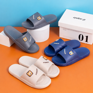 Da <span class=keywords><strong>uomo</strong></span> in PVC sandali da spiaggia all'ingrosso antiscivolo morbido Sole a buon mercato per la doccia estate a casa semplice stile pantofole per gli uomini - Product Image 2