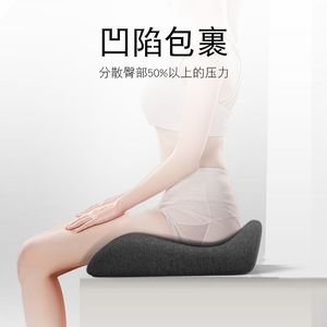 Cojín para silla de oficina, almohadilla ergonómica de espuma viscoelástica gruesa para asiento, soporte para sentarse por largos períodos, alivio para los glúteos - Product Image 5