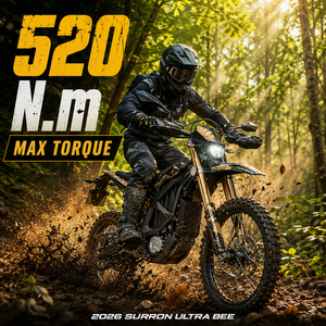 Moto électrique tout-terrain Surron Ultra 2026 (UE, AU, RU, USA) prête à l'expédition, 24,5 kW, 74 V 60 Ah, haute vitesse, en vente - Product Image 6